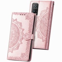 Шкіряний чохол (книжка) Art Case з візитницею для Xiaomi Mi 10T / Mi 10T Pro – Рожевий