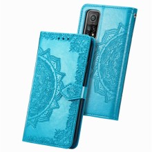 Кожаный чехол (книжка) Art Case с визитницей для Xiaomi Mi 10T / Mi 10T Pro – Синий