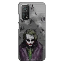 Чехлы с картинкой Джокера на Xiaomi Mi 10T – Joker клоун