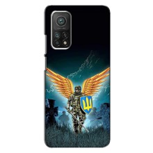 Чехлы с картинкой ЗСУ для Xiaomi Mi 10T (AlphaPrint) (Солдат ЗСУ)