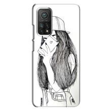 Чехол с печатью для Xiaomi Mi 10T - (Мода) (AlphaPrint) (Фото девочки)