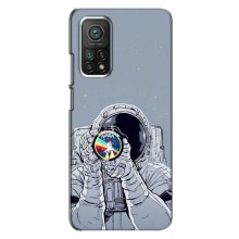 Чехол NASA для Xiaomi Mi 10T (AlphaPrint) (Космонавт фото)