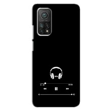 Чехол с картинками на черном фоне для Xiaomi Mi 10T – Плеер