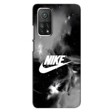 Чехол для Xiaomi Mi 10T - с принтом Найк (AlphaPrint) (Лого Найк)