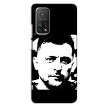Чехол для Xiaomi Mi 10T (AlphaPrint - с принтом Зеленского) – Зеленский АРТ