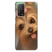 Чехол (ТПУ) Милые собачки для Xiaomi Mi 10T – Йоршенский терьер
