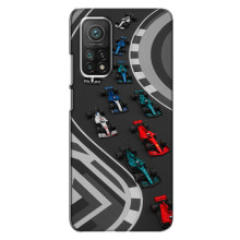 Чехол Формула1 на Xiaomi Mi 10T – Трасса Ф1