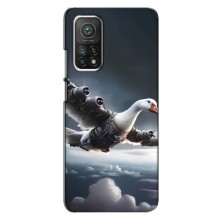 Чехол с мемом Тралалело тралала на Xiaomi Mi 10T (Бомбардини гусини)