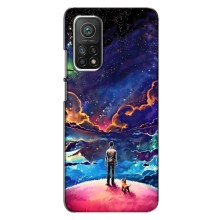 Космические Чехлы для Ксяоми Ми 10т (VPrint) (Галактический вид)