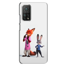 Силіконовий чохол з принтом Зоотрополіс для Xiaomi Mi 10T – Джуді і Нік