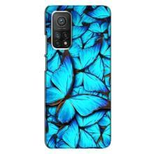 Силіконовий бампер з картинкою звірів для Xiaomi Mi 10T (Крила метеликів)