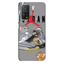 Силиконовый Чехол Nike Air Jordan на Сяоми Ми 10т – Air Jordan