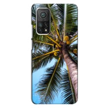 Силиконовый чехол с КАРТИНКАМИ лето для Xiaomi Mi 10T (AlphaPrint) (Пальма)