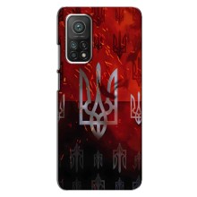 Украинские Чехлы для Xiaomi Mi 10T с картинкой УПА (AlphaPrint) (ГЕРБ УПА)