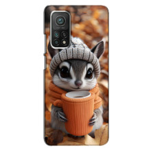 Друкований чохол 'Звірята з кавою' для Xiaomi Mi 10T