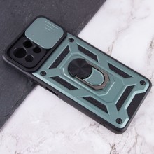 Ударопрочный чехол Camshield Serge Ring для Xiaomi Mi 11 Lite – Зеленый