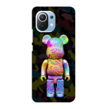 Чехлы для Xiaomi Mi 11 Lite - Bearbrick Louis Vuitton (PREMIUMPrint) (Яркий Bearbrick)