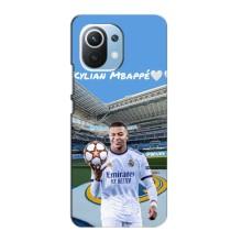 Чехол (TPU) с Футболистом на Xiaomi Mi 11 Lite (Mbappe Real)