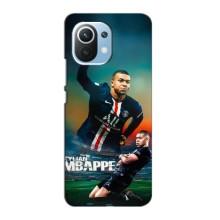 Чехол (TPU) с Футболистом на Xiaomi Mi 11 Lite (MBAPPE)