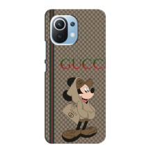 Чехлы ГУЧЧИ для Сяоми Ми 11 Лайт (AlphaPrint) (Mickey GUCCI)