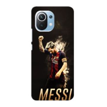 Чехлы Месси для Xiaomi Mi 11 Lite (AlphaPrint) (Messi Barca)