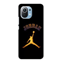 Чехлы для Xiaomi Mi 11 Lite - с картинкой JORDAN (AlphaPrint) (Jordan Gold)