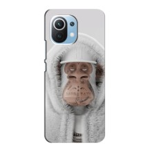 Чехлы с Обезьянами NFT для Xiaomi Mi 11 Lite (AlphaPrint) (обезьяна NFT в тату)