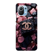Чохол (Dior, Prada, YSL, Chanel) для Xiaomi Mi 11 Lite (Шанель)