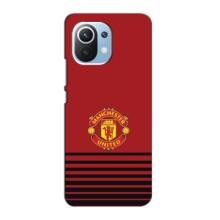 Чехол Манчестер Юнайтед для Сяоми Ми 11 Лайт (AlphaPrint) (manchester united)