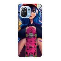 Чехол с картинкой Модные Девчонки Xiaomi Mi 11 Lite (Модная девушка)