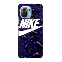 Чехол для Xiaomi Mi 11 Lite - с принтом Найк (AlphaPrint) (Найк принт)