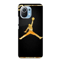Силиконовый Чехол Nike Air Jordan на Сяоми Ми 11 Лайт (Джордан 23)