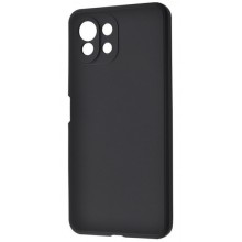 Чехол-накладка Wave Silky Case для Xiaomi Mi 11 Lite (Черный)