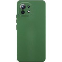 Чехол Silicone Cover Lakshmi Full Camera (AA) для Xiaomi Mi 11 Lite – Зеленый