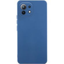 Чехол Silicone Cover Lakshmi Full Camera (AA) для Xiaomi Mi 11 Lite – Синий