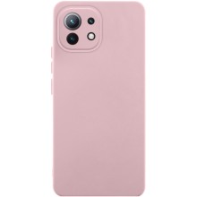 Чехол Silicone Cover Lakshmi Full Camera (AA) для Xiaomi Mi 11 Lite – Розовый