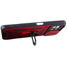 Чехол Ummi Camshield Serge Ring для Xiaomi Mi 11 Lite – Красный