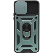 Чехол Ummi Camshield Serge Ring для Xiaomi Mi 11 Lite – Зеленый