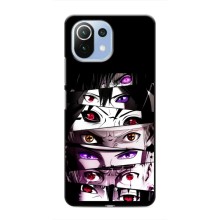 Чехлы Персонажи Аниме Наруто для Xiaomi Mi 11 Lite (AlphaPrint) (Глаза Anime)