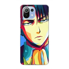 Чехлы Персонажи Аниме Наруто для Xiaomi Mi 11 Lite (AlphaPrint) (Леви Аккерман)