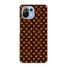 Чехлы Луи Витон для Xiaomi Mi 11 Lite (AlphaPrint - LOUIS VUITTON) (лого LOUIS VUITTON)