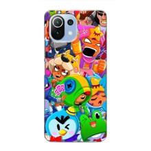 Чехлы Brawl Stars для Xiaomi Mi 11 Lite (AlphaPrint)