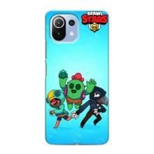Чехлы Brawl Stars для Xiaomi Mi 11 Lite (AlphaPrint)