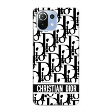 Чехол (Dior, Prada, YSL, Chanel) для Xiaomi Mi 11 Lite (Christian Dior)