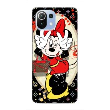 Чехол Disney Mouse Xiaomi Mi 11 Lite (PREMIUMPrint) – Минни peace