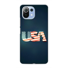 Чохол Прапор USA для Xiaomi Mi 11 Lite (USA)