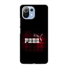 Чохол з Брендами одягу на Сяомі Мі 11 Лайт – PUMA стиль