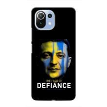 Чехол для Xiaomi Mi 11 Lite (AlphaPrint - с принтом Зеленского) – В. Зеленский