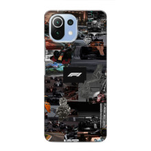 Чехол Формула1 на Xiaomi Mi 11 Lite – Коллаж Ф1