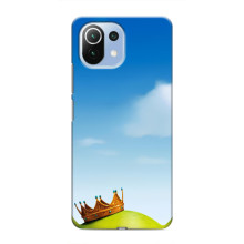 Чехол с мультфильмом Шрек на Xiaomi Mi 11 Lite – Голова Шрека